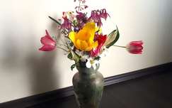 tulipán virágcsokor dekoráció